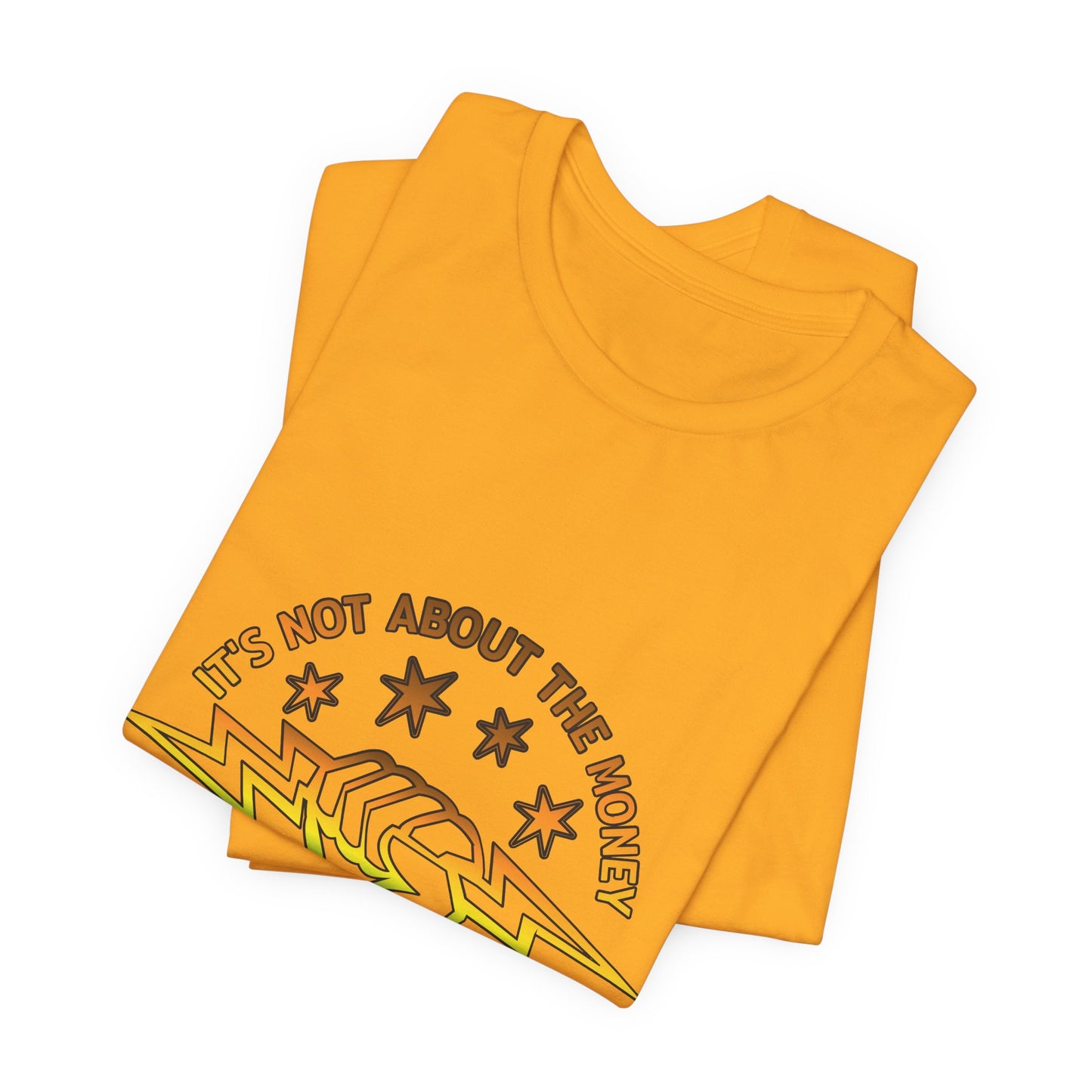 Lineman T-shirt - Its Not About The Money-gradient