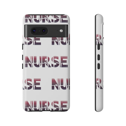 Google Pixel Tough Case - Nurse Pulse - White