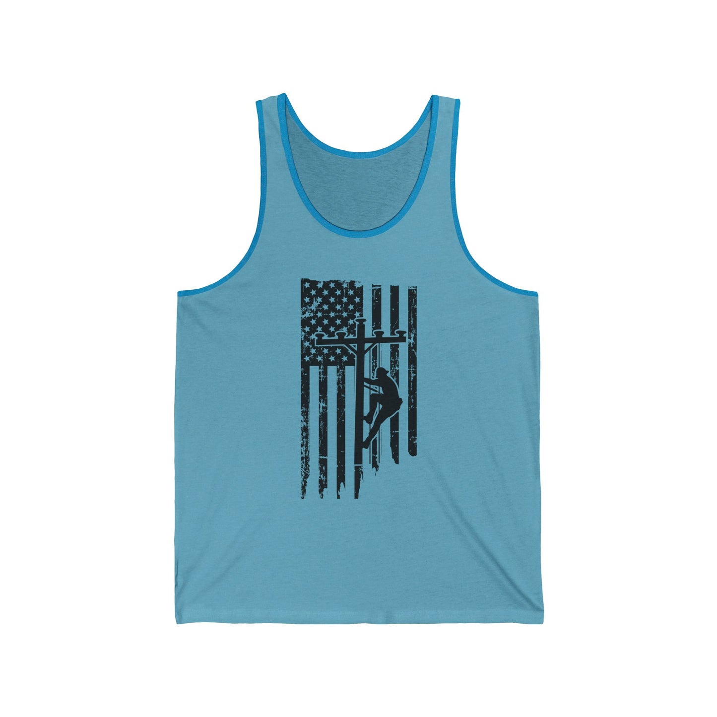 Lineman Tank - Lineman Flag