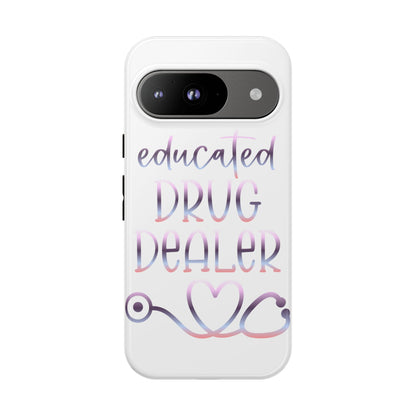 Google Pixel Tough Case - Educated Drug Dealer - White