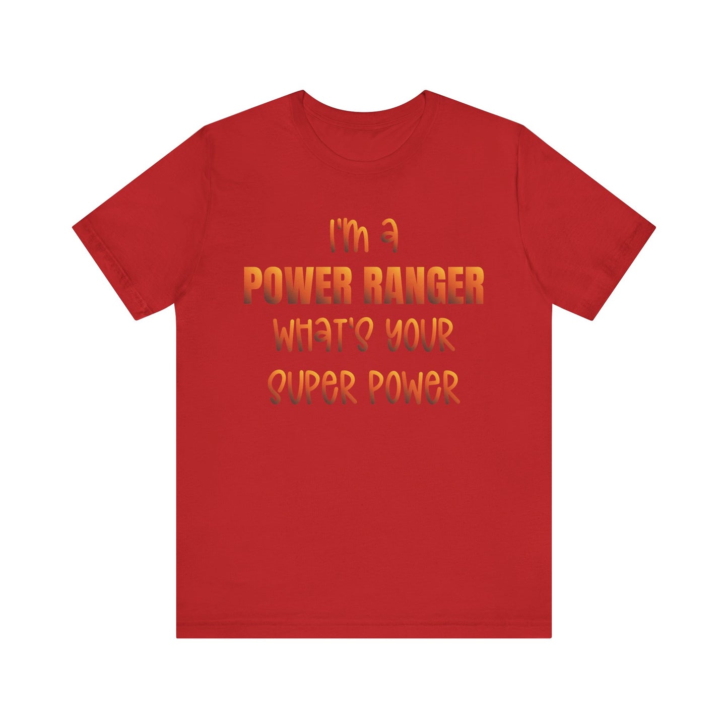 Lineman T-shirt - power ranger super power sky 24