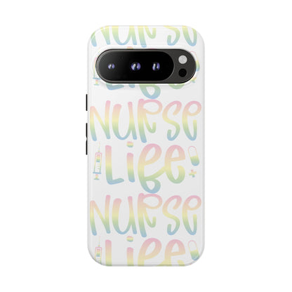 Google Pixel Tough Case - Nurse Life - White