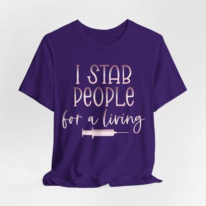 I Stab People For a Living rose gold