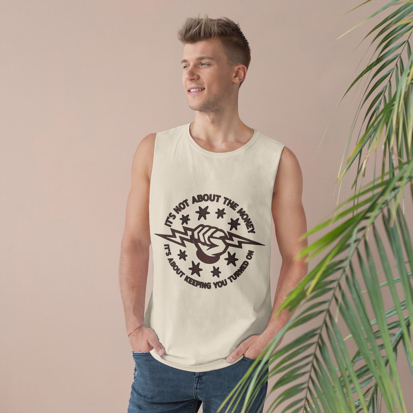 Lineman Tank - Its Not About The Money-sky 24