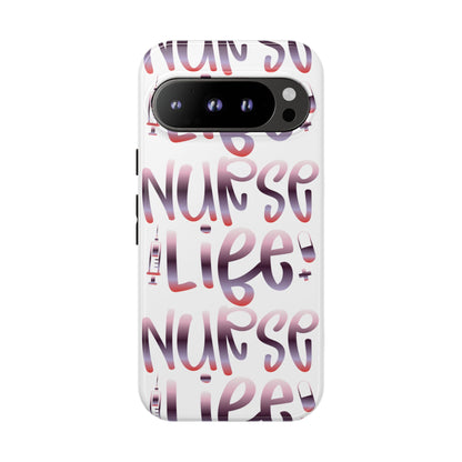 Google Pixel Tough Case - Nurse Life - White