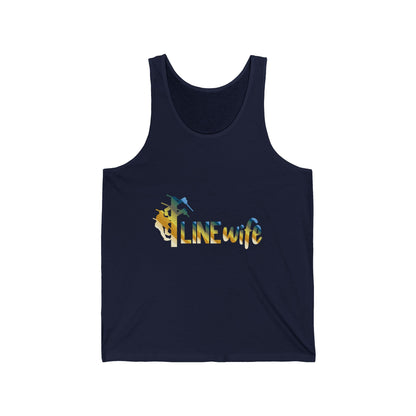 Lineman T-shirt - lineman-wife colored chrome