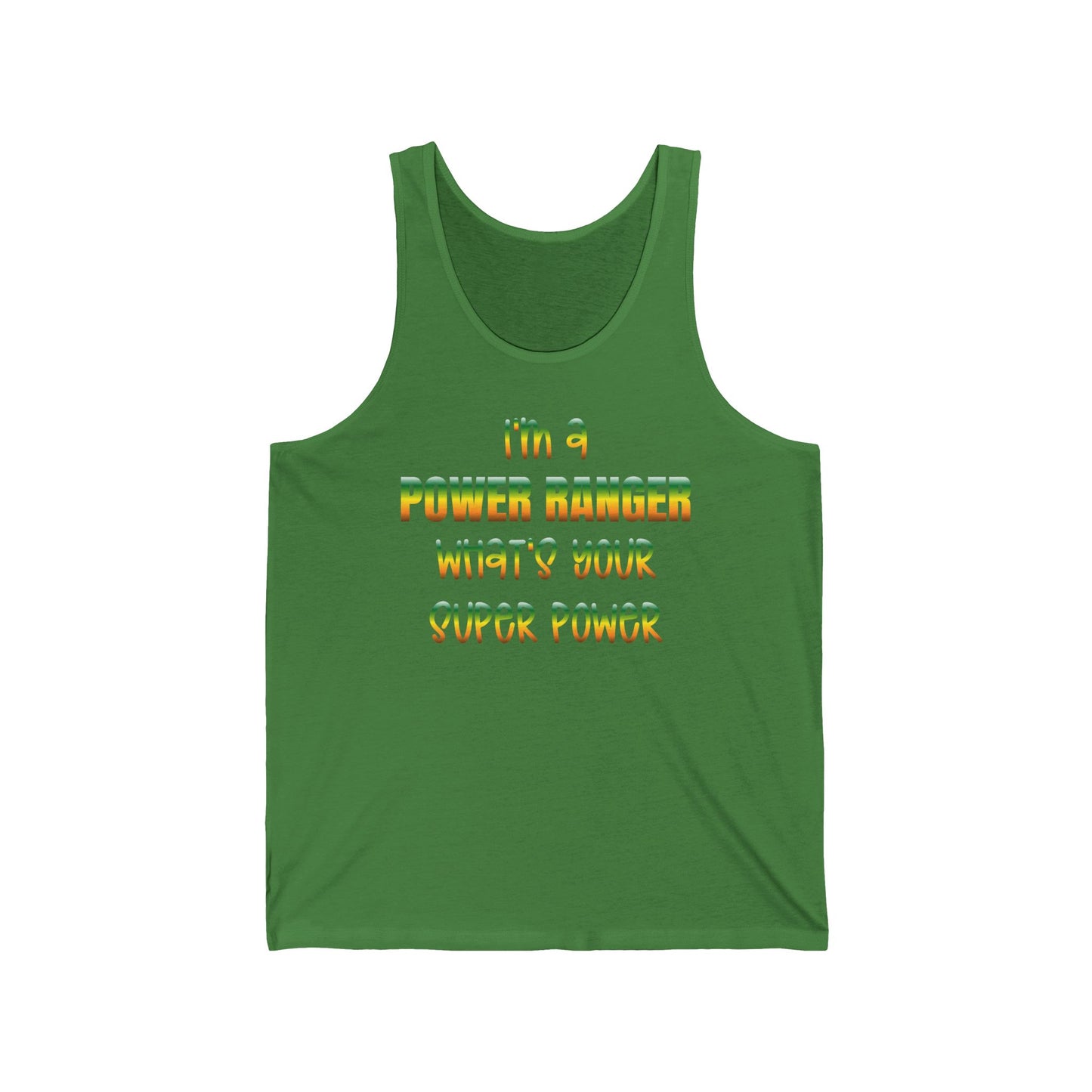 Lineman T-shirt - power ranger super power gradient