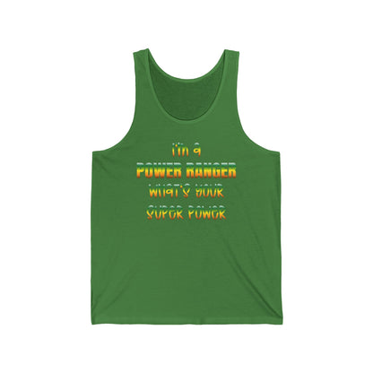 Lineman T-shirt - power ranger super power gradient