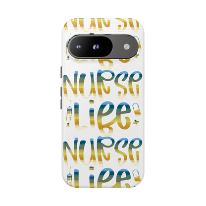Google Pixel Tough Case - Nurse Life - White