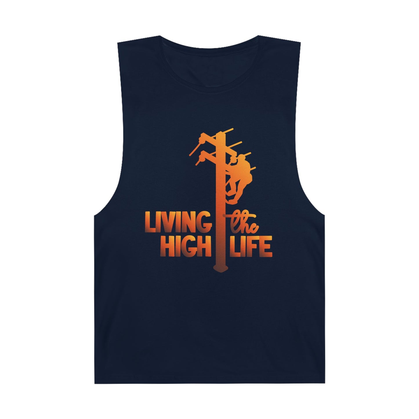 Lineman Tank - living the high life - sky 24