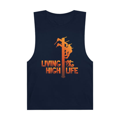 Lineman Tank - living the high life - sky 24