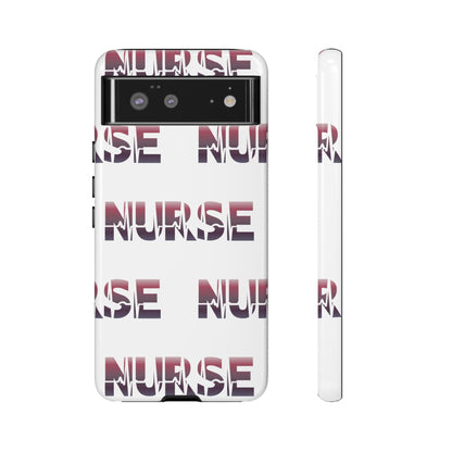Google Pixel Tough Case - Nurse Pulse - White