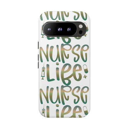 Google Pixel Tough Case - Nurse Life - White
