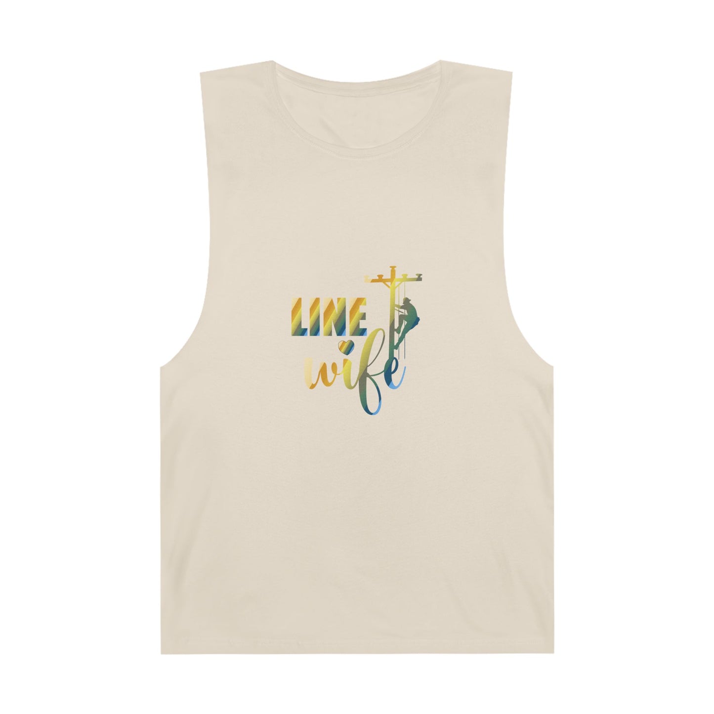 Lineman Tank - Line Wife colored chrome