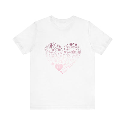 Nurse Heart rose gold