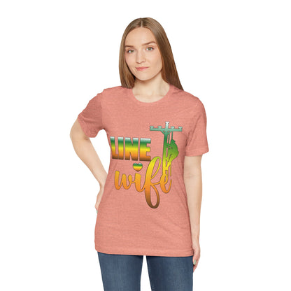 Lineman T-shirt - Line Wife gradient