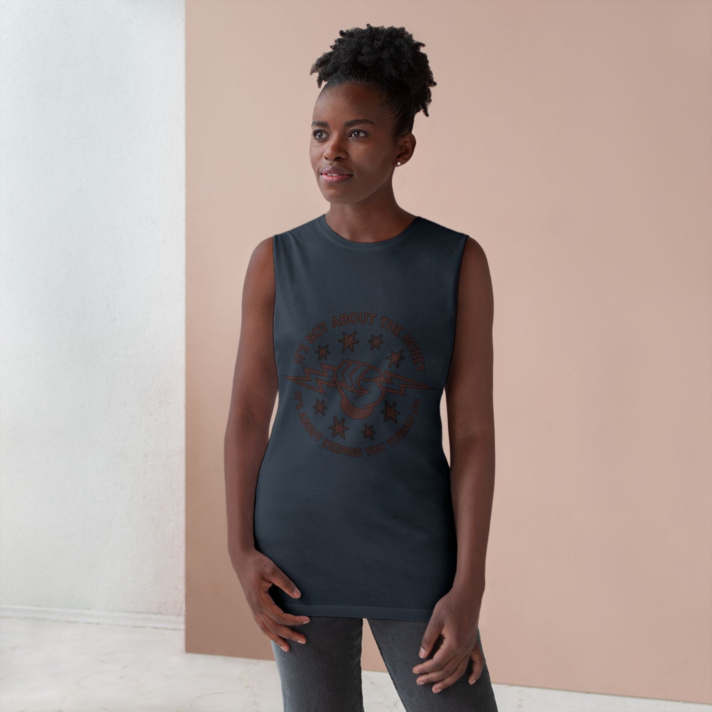 Lineman Tank - Its Not About The Money-sky 24