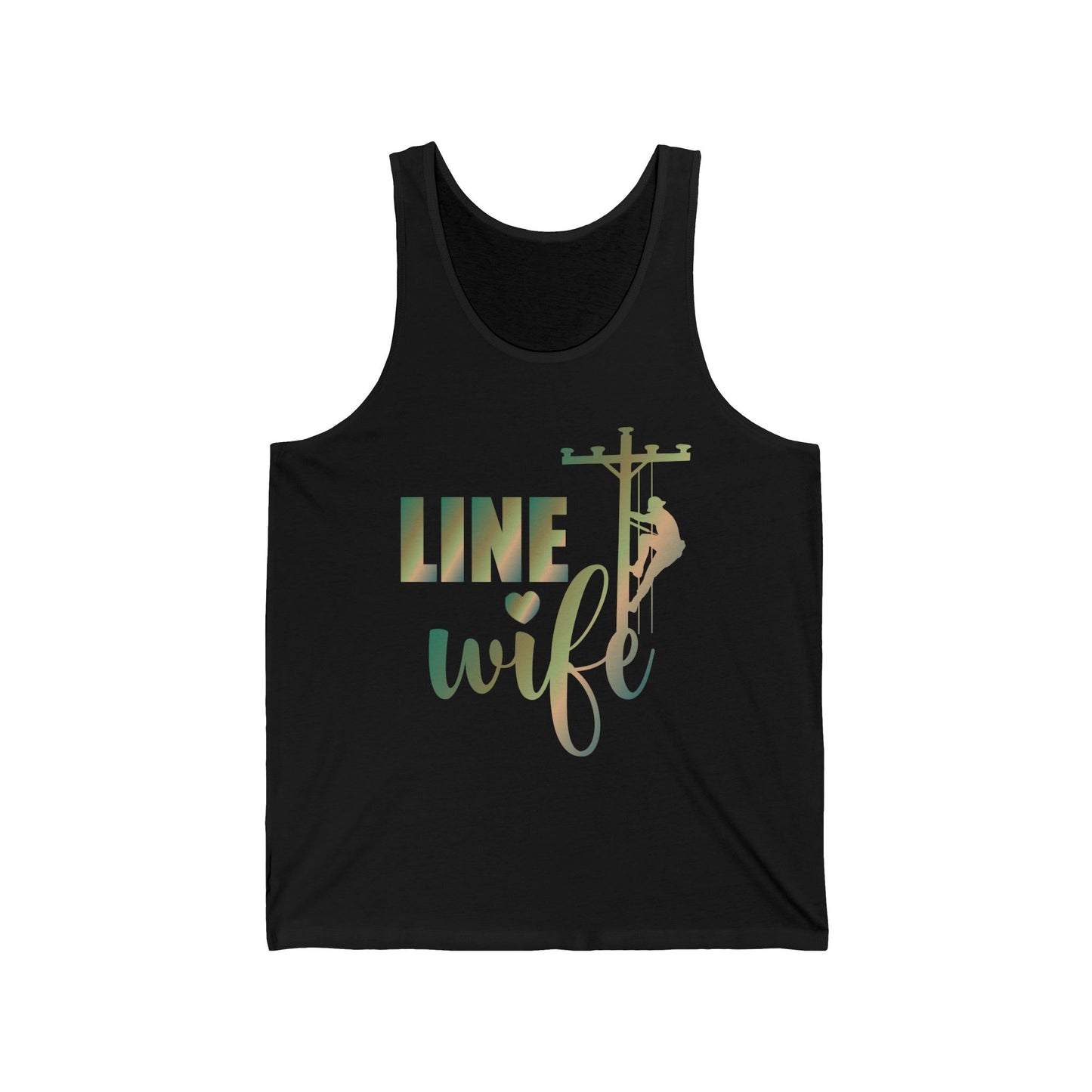 Lineman T-shirt - Line Wife copper patina