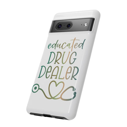 Google Pixel Tough Case - Educated Drug Dealer - White