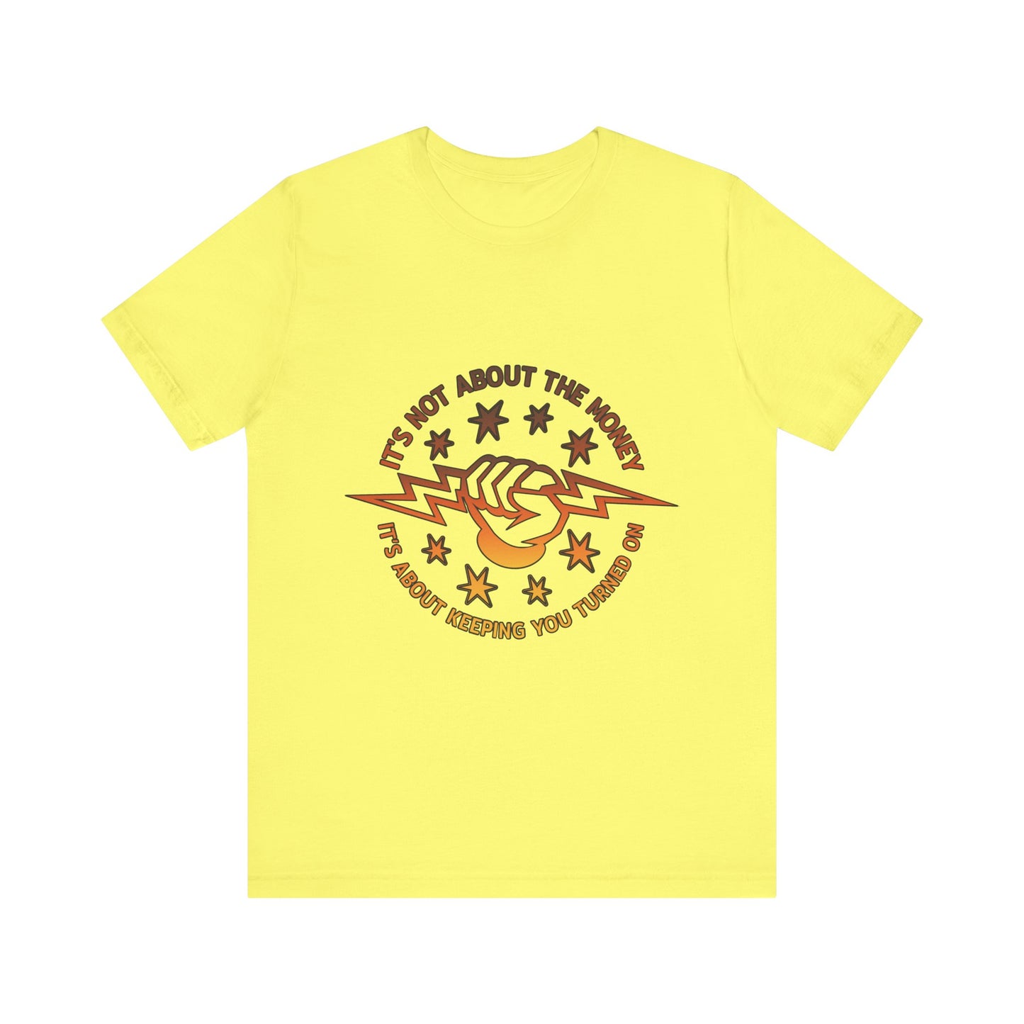 Lineman T-shirt - Its Not About The Money-sky 24