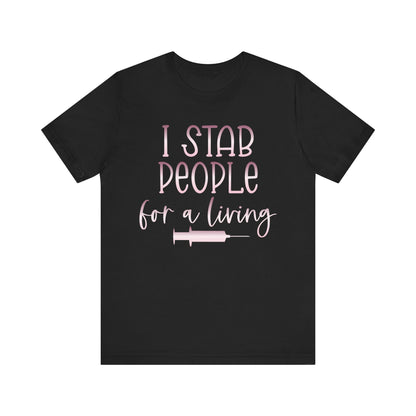 I Stab People For a Living rose gold