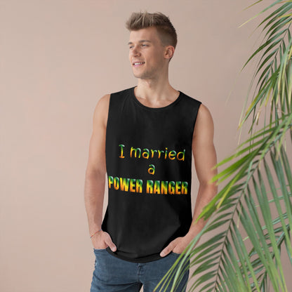 Lineman Tank - Married a Power Ranger gradient