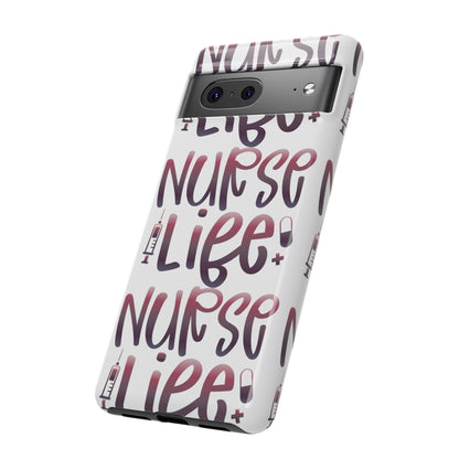Google Pixel Tough Case - Nurse Life - White