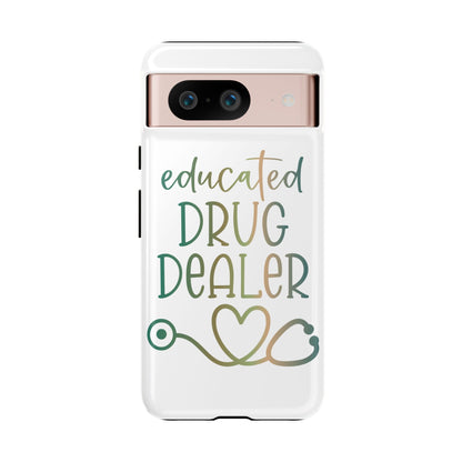 Google Pixel Tough Case - Educated Drug Dealer - White