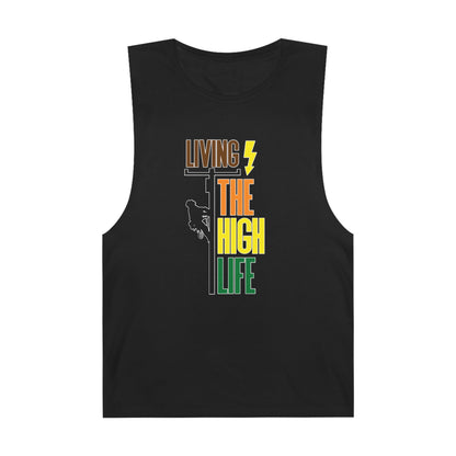 Lineman Tank - Living The High Life-color
