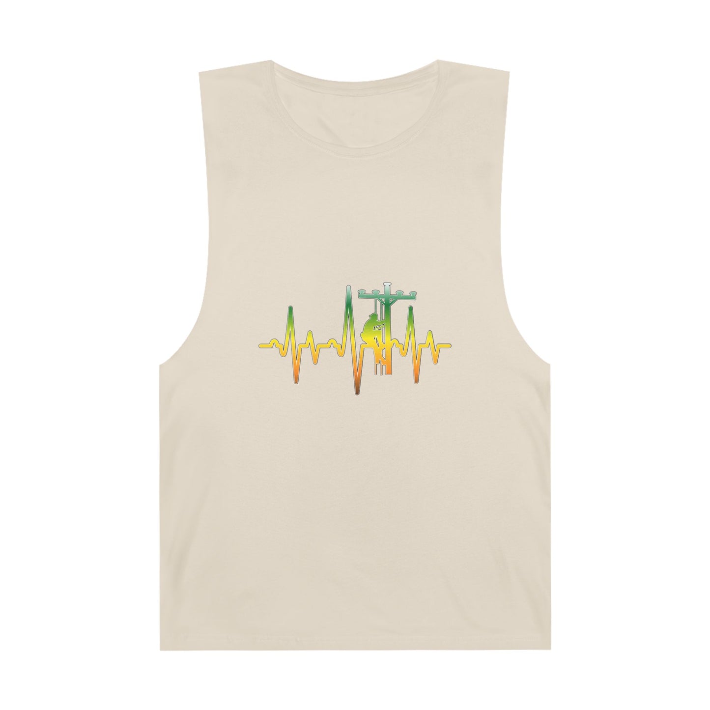 Lineman Tank - Lineman Heartbeat - gradient