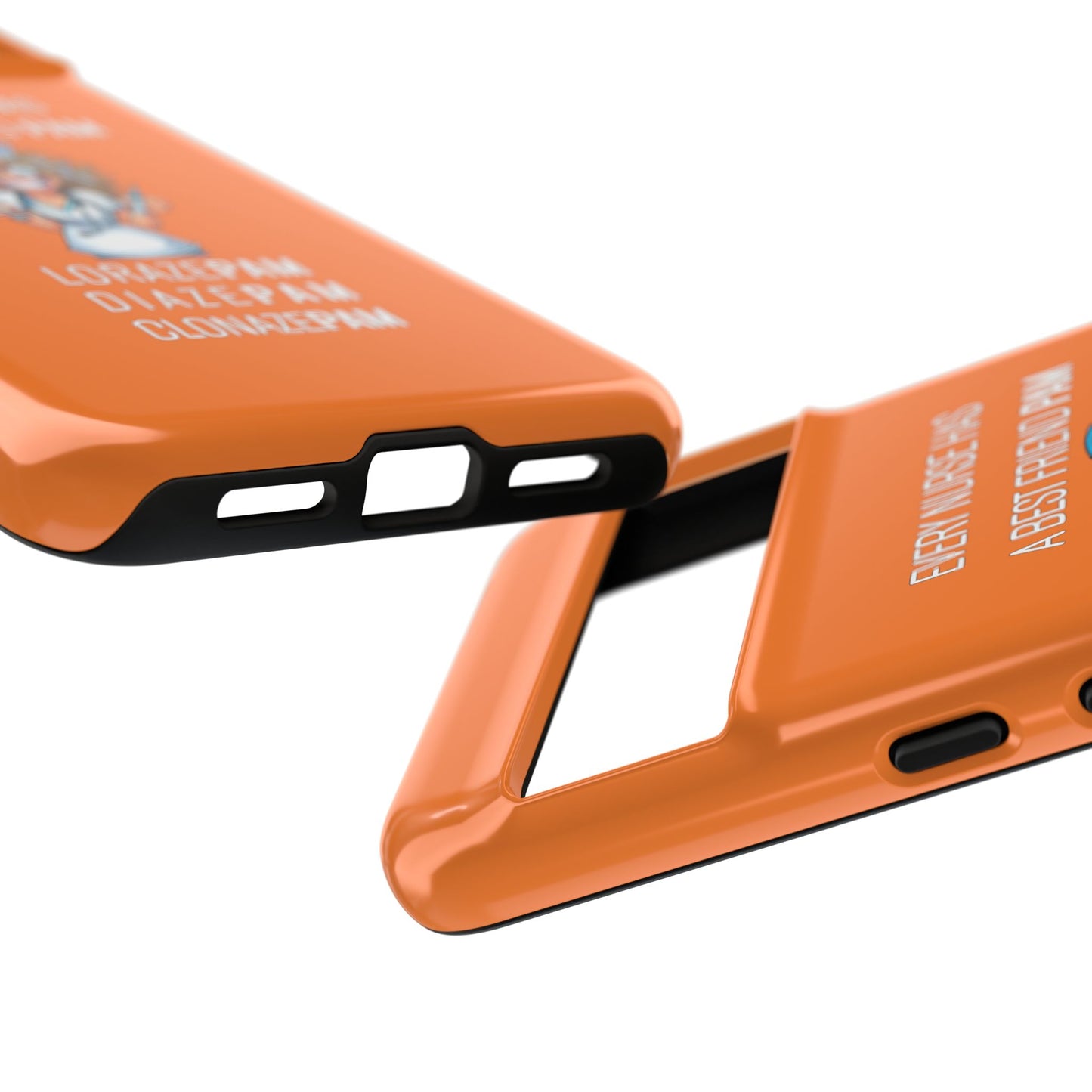 Nurse Google Pixel Tough Case - Every Nurse Has a Friend Named PAM Design (4) - Orange