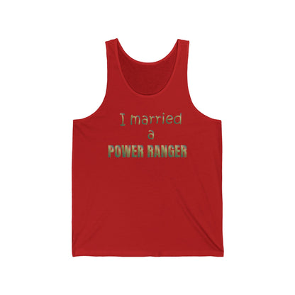 Lineman T-shirt - Married a Power Ranger copper patina