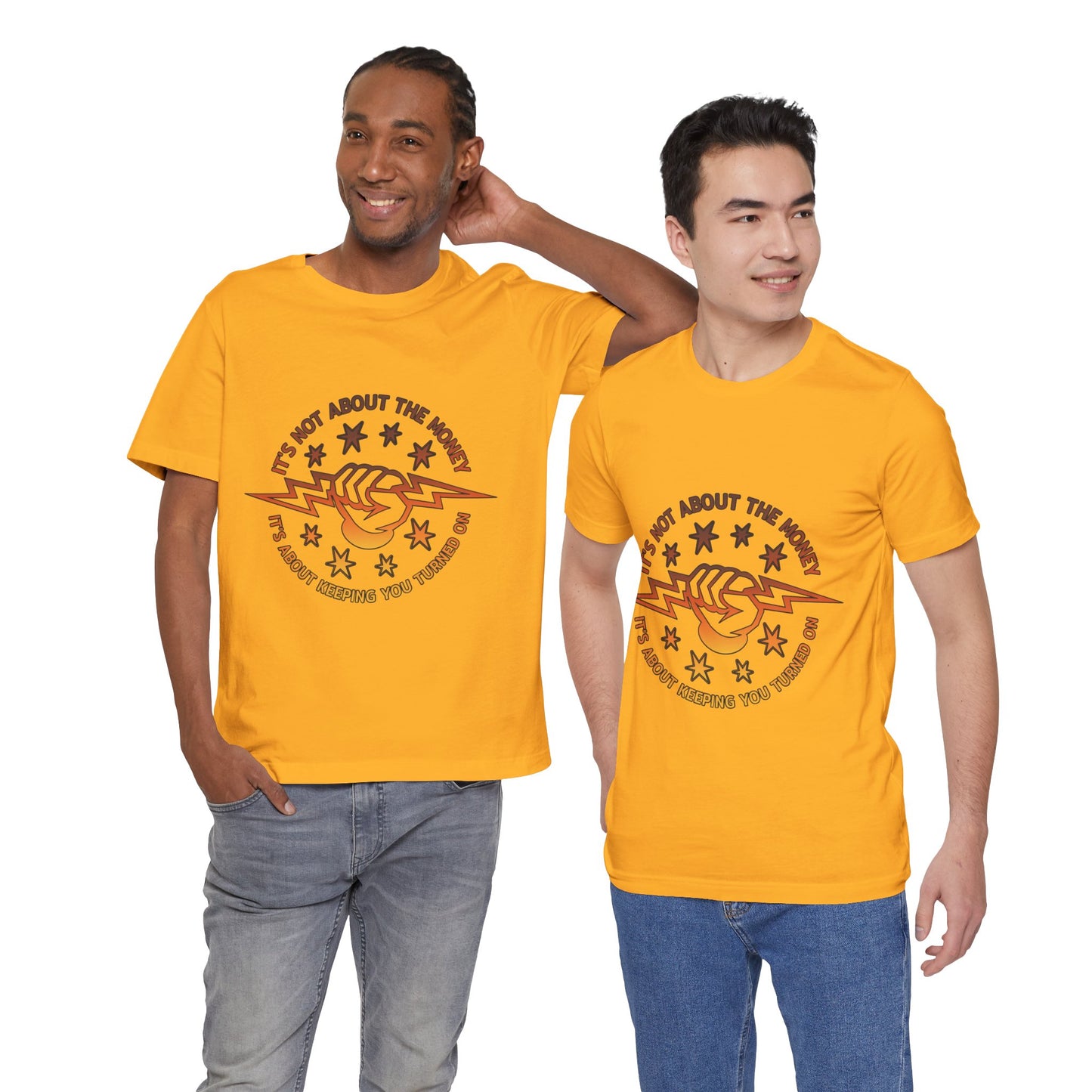 Lineman T-shirt - Its Not About The Money-sky 24