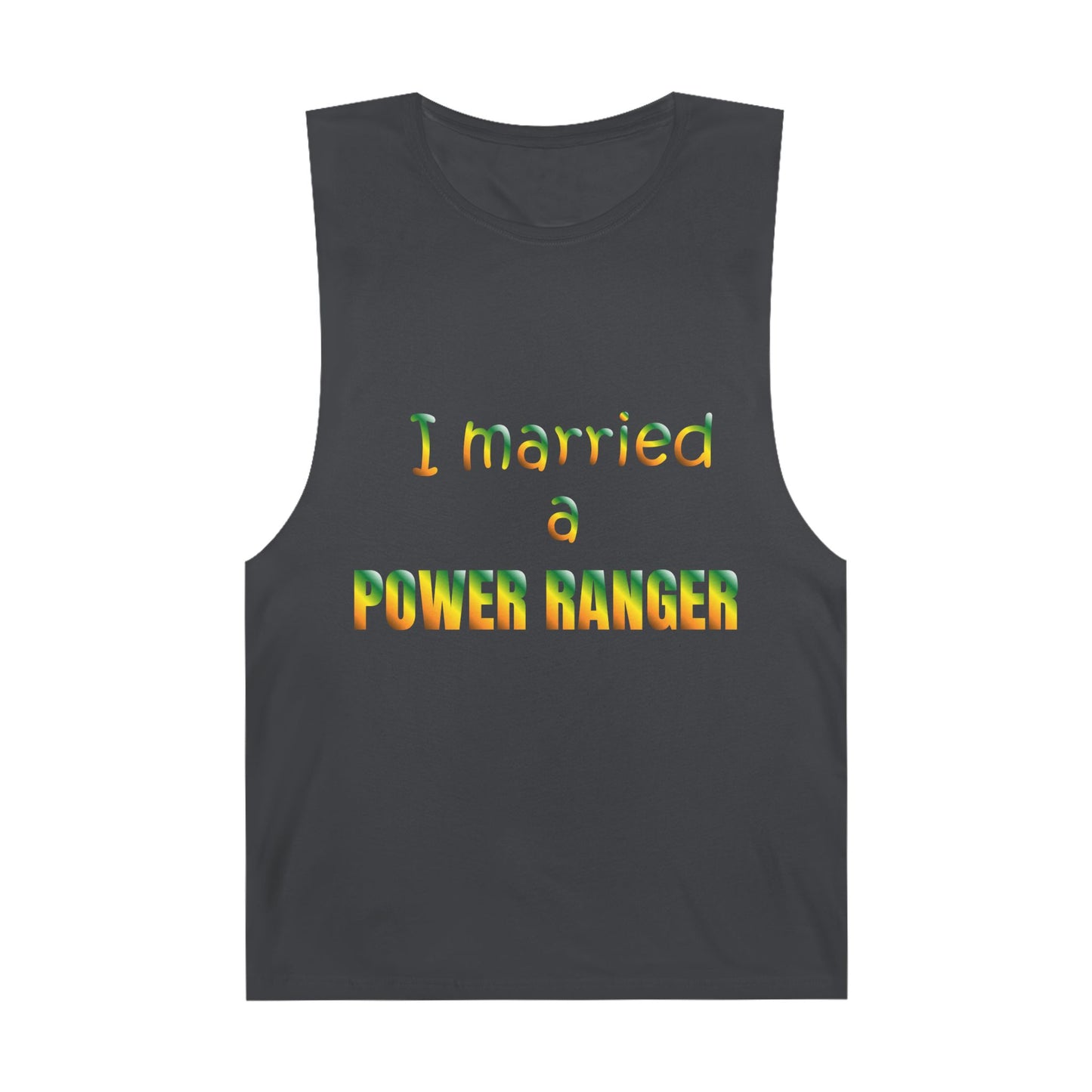 Lineman Tank - Married a Power Ranger gradient