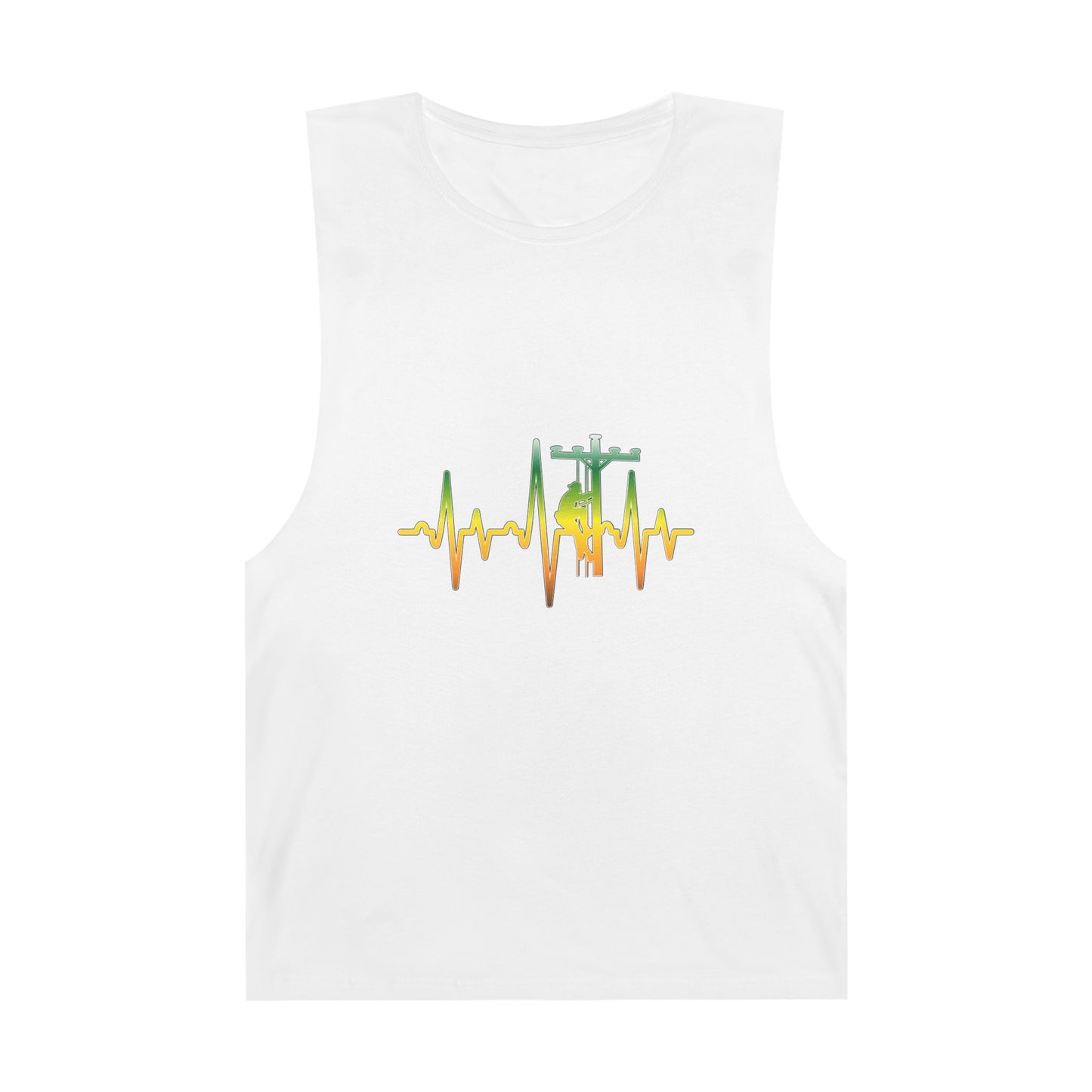 Lineman Tank - Lineman Heartbeat - gradient