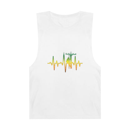 Lineman Tank - Lineman Heartbeat - gradient