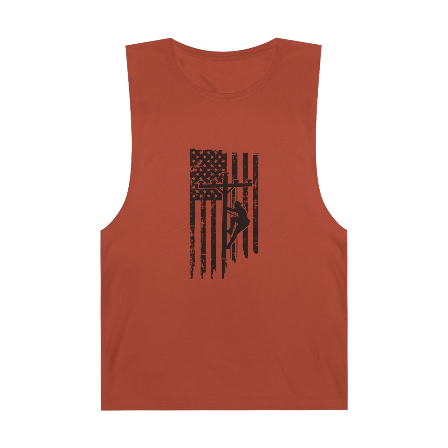 Lineman Tank - Lineman Flag