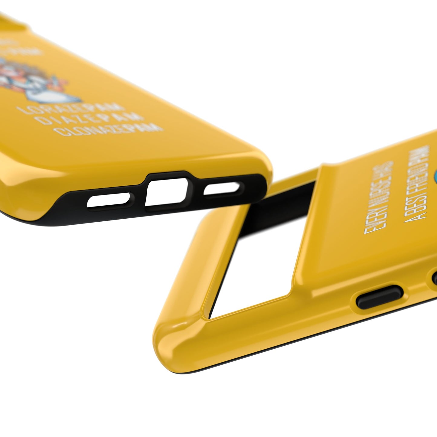 Nurse Google Pixel Tough Case - Every Nurse Has a Friend Named PAM Design (4) - Yellow