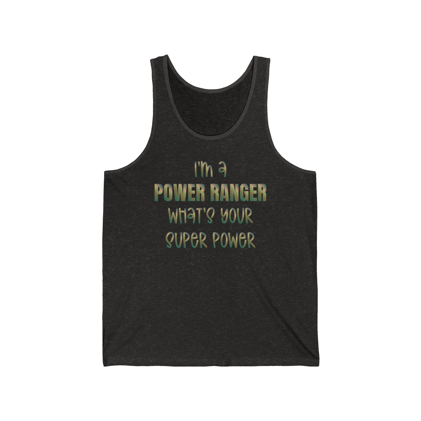 Lineman T-shirt - power ranger super power copper patina