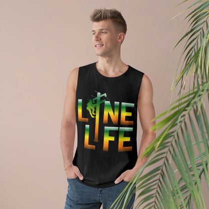 Lineman Tank - lineman-life gradient