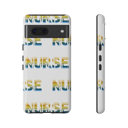Google Pixel Tough Case - Nurse Pulse - White