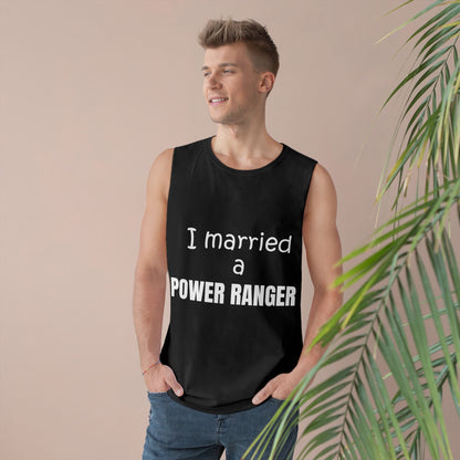 Lineman Tank- Married a Power Ranger white