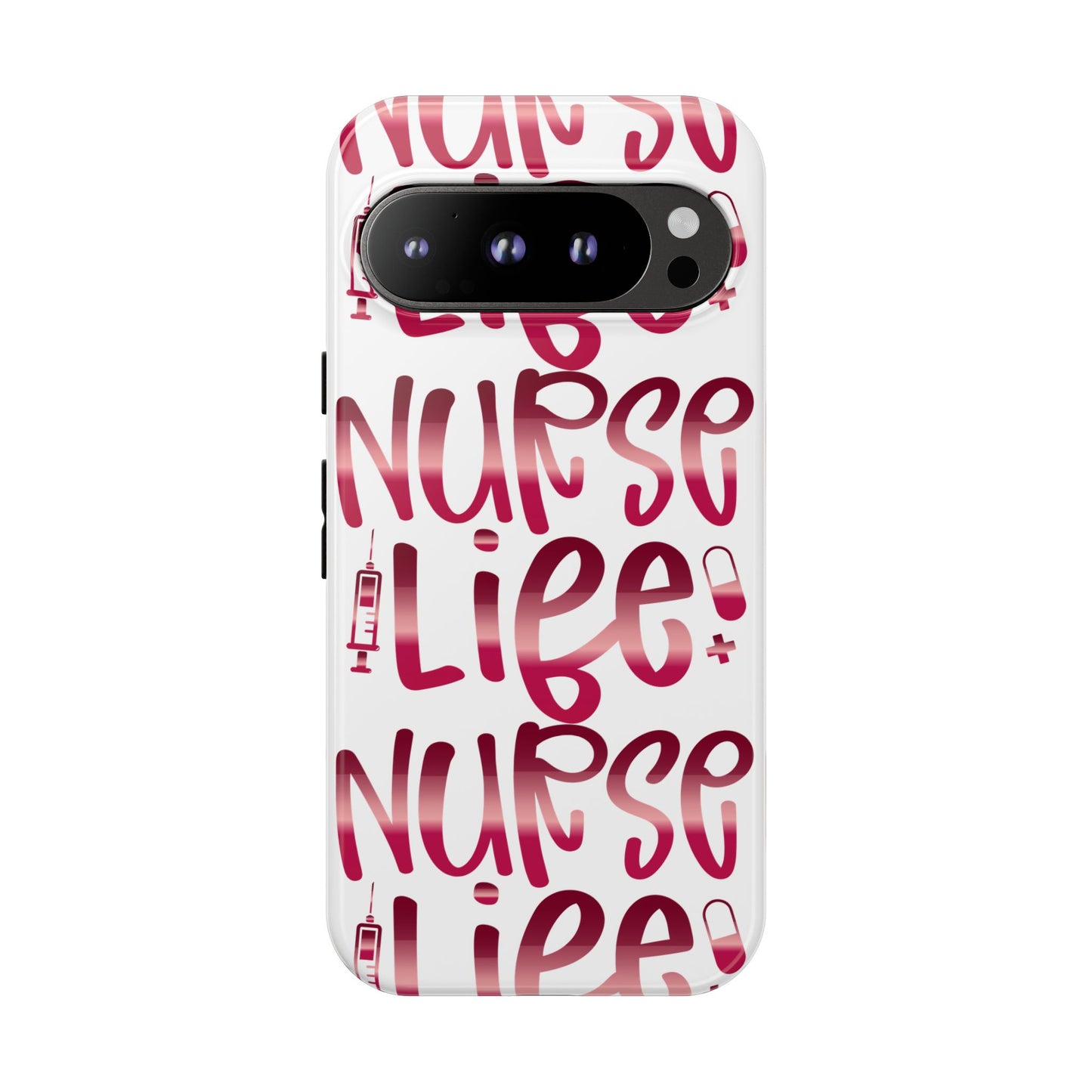 Google Pixel Tough Case - Nurse Life - White