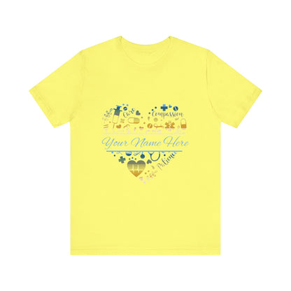 Monogram Heart colored chrome