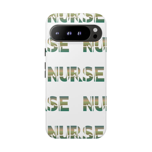 Google Pixel Tough Case - Nurse Pulse - White