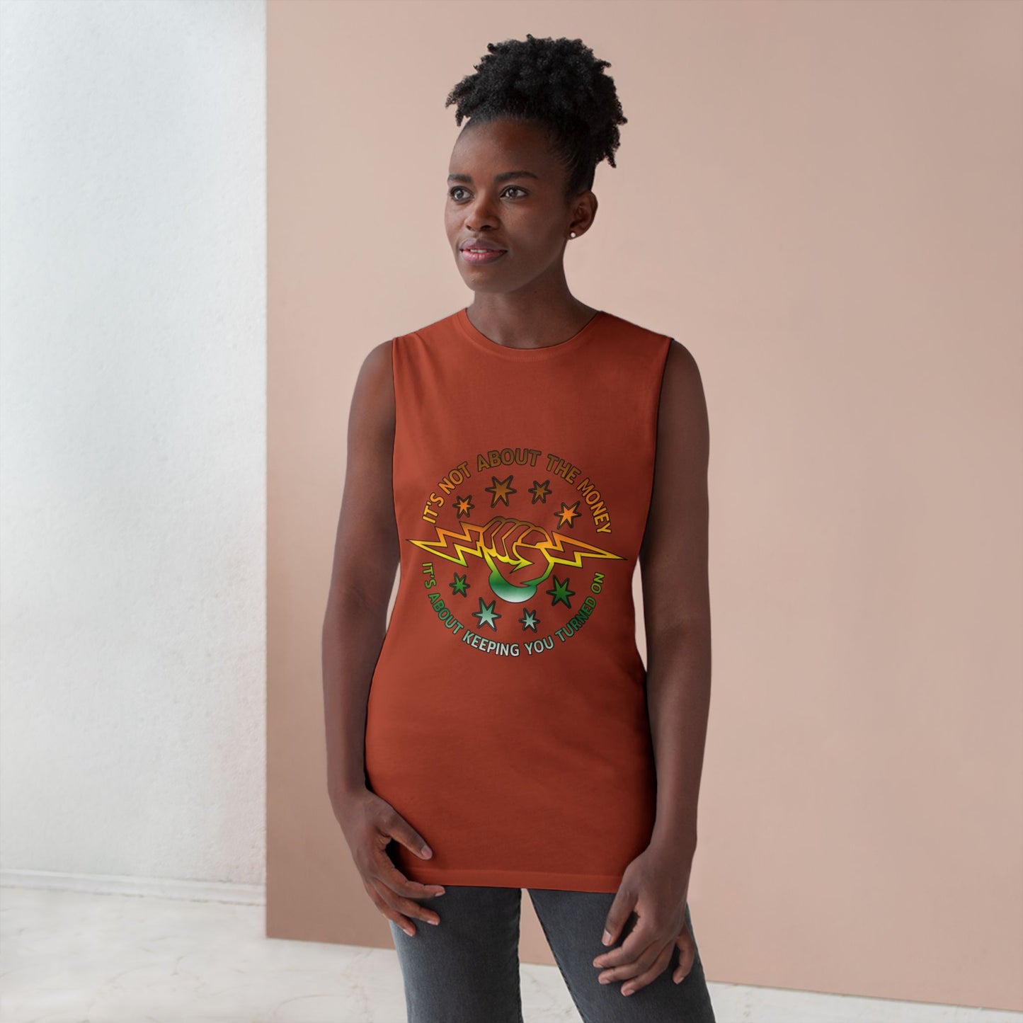 Lineman Tank - Its Not About The Money-gradient