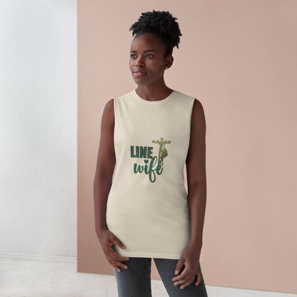 Lineman Tank - Line Wife copper patina