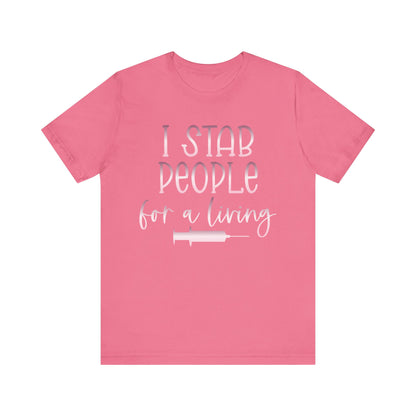 I Stab People For a Living rose gold
