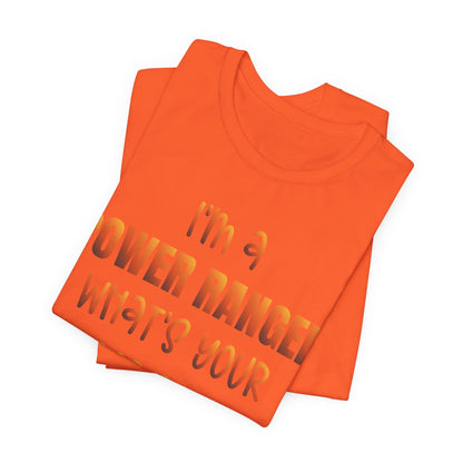 Lineman T-shirt - power ranger super power sky 24