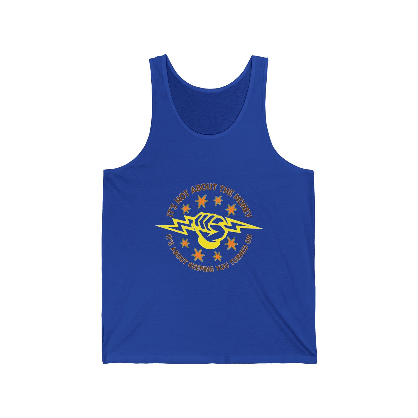 Lineman Tank - Its Not About The Money-color